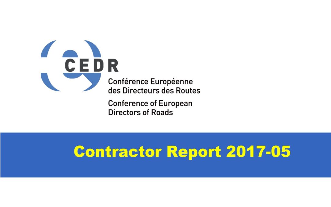 CEDR (2017) Contractor Report 2017-05 – Findings of an investigation into issues around the implementation and use of the CPR by NRAs
